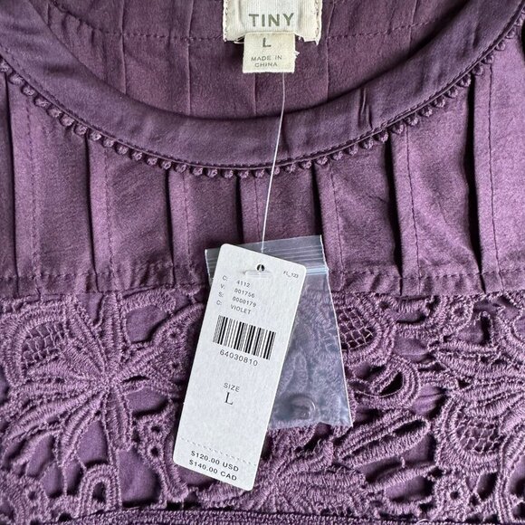 Anthropologie Top TINY Brand, size large NWT - Picture 11 of 12
